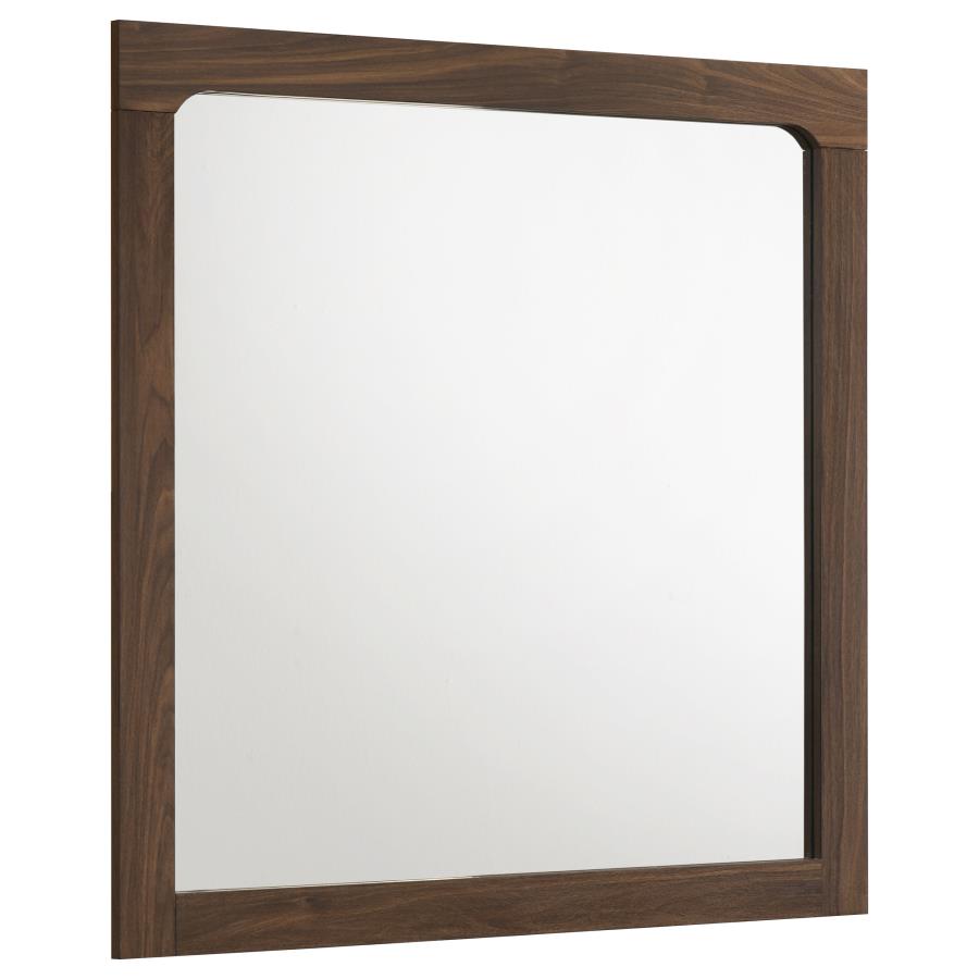 Etienne Rectangular Dresser Mirror Walnut | Brown | Walnut | 225124