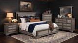 Cresswell 5-piece Eastern King Bedroom Set Weathered Taupe | Beige | Weathered Taupe / Weathered Tan | 225141KE-S5