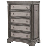 Cresswell 5-piece Eastern King Bedroom Set Weathered Taupe | Beige | Weathered Taupe / Weathered Tan | 225141KE-S5