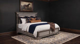 Cresswell Queen Upholstered Panel Bed Weathered Taupe | Queen | Beige | Weathered Taupe / Weathered Tan | 225141Q
