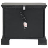Cresswell 3-drawer Nightstand Bedside Table Weathered Taupe | Grey | Weathered Taupe / Weathered Tan | 225142