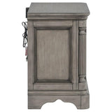 Cresswell 3-drawer Nightstand Bedside Table Weathered Taupe | Grey | Weathered Taupe / Weathered Tan | 225142