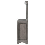 Cresswell 8-drawer Dresser with Mirror Weathered Taupe | Brown | Weathered Taupe / Weathered Tan | 225143M