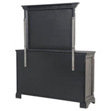 Cresswell 8-drawer Dresser with Mirror Weathered Taupe | Brown | Weathered Taupe / Weathered Tan | 225143M
