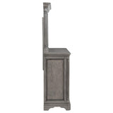 Cresswell 8-drawer Dresser with Mirror Weathered Taupe | Brown | Weathered Taupe / Weathered Tan | 225143M