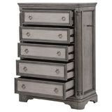 Cresswell 5-drawer Chest of Drawers Weathered Taupe | Grey | Weathered Taupe / Weathered Tan | 225145