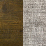 Doherty California King Linen Panel Bed Rustic Brown | California King | Brown | Rustic Golden Brown / Light Brown | 225161KW