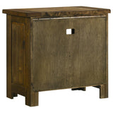 Doherty 1-drawer Nightstand Bedside Table Rustic Brown | Brown | Rustic Golden Brown | 225162