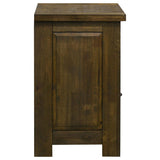 Doherty 1-drawer Nightstand Bedside Table Rustic Brown | Brown | Rustic Golden Brown | 225162