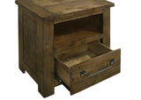 Doherty 1-drawer Nightstand Bedside Table Rustic Brown | Brown | Rustic Golden Brown | 225162