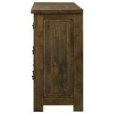 Doherty 6-drawer Bedroom Dresser Rustic Brown | Brown | Rustic Golden Brown | 225163