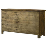 Doherty 6-drawer Bedroom Dresser Rustic Brown | Brown | Rustic Golden Brown | 225163