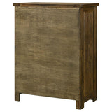 Doherty 5-drawer Chest of Drawers Rustic Brown | Brown | Rustic Golden Brown | 225165