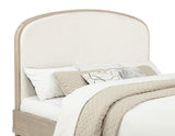 Lucaire California King Upholstered Panel Bed Sandstone | Beige | Sandstone / Cream | 225181KW