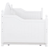 Julie Ann Wood Twin Daybed with Trundle White | Twin | White | 300053