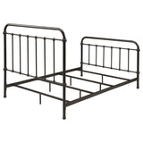 Livingston Metal Full Open Frame Bed Dark Bronze | Brown | Dark Bronze | 300399F