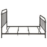 Livingston Metal Full Open Frame Bed Dark Bronze | Brown | Dark Bronze | 300399F