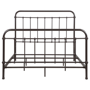 Ashford Metal Queen Open Frame Bed Dark Bronze