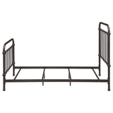 Livingston Metal Twin Open Frame Bed Dark Bronze | Twin | Brown | Dark Bronze | 300399T