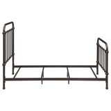 Livingston Metal Twin Open Frame Bed Dark Bronze | Twin | Brown | Dark Bronze | 300399T