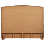 Laughton Woven Banana Leaf Eastern King Headboard Amber | Eastern King | Brown | Amber | 300501KEB1
