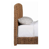 Laughton Woven Banana Leaf Eastern King Headboard Amber | Eastern King | Brown | Amber | 300501KEB1