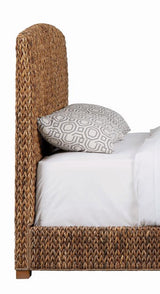 Laughton Woven Banana Leaf California King Headboard Amber | Brown | Amber | 300501KWB1