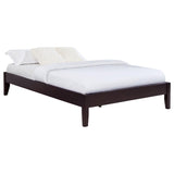 Hounslow Full Universal Platform Bed Cappuccino | Full | Brown | Cappuccino | 300555F