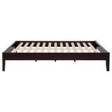 Hounslow Full Universal Platform Bed Cappuccino | Full | Brown | Cappuccino | 300555F