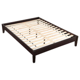 Hounslow Queen Universal Platform Bed Cappuccino | Brown | Cappuccino | 300555Q
