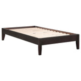 Hounslow Twin Universal Platform Bed Cappuccino | Brown | Cappuccino | 300555T