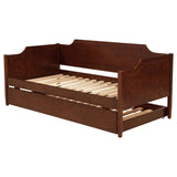 Redding Wood Twin Daybed With Trundle Cherry | Twin | Brown | Cherry | 300687