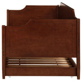 Redding Wood Twin Daybed With Trundle Cherry | Twin | Brown | Cherry | 300687