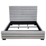 Patricia 58-inch Boucle Upholstered California King Bed Grey | Grey | 300719KW