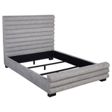 Patricia 58-inch Boucle Upholstered Queen Bed Grey | King | Grey | 300719Q