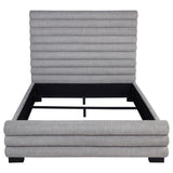 Patricia 58-inch Boucle Upholstered Queen Bed Grey | King | Grey | 300719Q