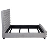 Patricia 58-inch Boucle Upholstered Queen Bed Grey | King | Grey | 300719Q