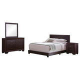 Dorian 4-piece Twin Bedroom Set Dark Cocoa | Full / 4-piece | 300762F-S4