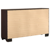 Dorian 4-piece Twin Bedroom Set Dark Cocoa | Gallery | 300762T-S4 300762F-S4 300762Q-S4 300762KE-S4 300762KW-S4 300762T-S5 300762F-S5 300762Q-S5 300762KE-S5 300762KW-S5