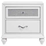 Barzini 4-piece Queen Bedroom Set White | Gallery | 300843Q-S4 300843KE-S4 300843KW-S4 300843Q-S5 300843KE-S5 300843KW-S5