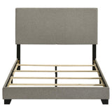 Dorian Fabric Upholstered Full Panel Bed Taupe | Full | 300851F