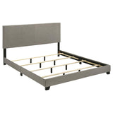 Dorian Fabric Upholstered California King Panel Bed Taupe | Beige | Taupe | 300851KW
