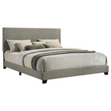Dorian Fabric Upholstered California King Panel Bed Taupe | Beige | Taupe | 300851KW