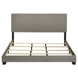 Dorian Fabric Upholstered California King Panel Bed Taupe | Beige | Taupe | 300851KW