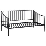 Newbury Metal Twin Daybed Bed Frame Matte Black | Twin | Black | Matte Black | 301056