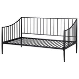 Newbury Metal Twin Daybed Bed Frame Matte Black | Twin | Black | Matte Black | 301056