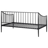 Newbury Metal Twin Daybed Bed Frame Matte Black | Twin | Black | Matte Black | 301056