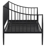 Newbury Metal Twin Daybed Bed Frame Matte Black | Twin | Black | Matte Black | 301056
