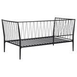 Richland Metal Twin Daybed Bed Frame Matte Black | King | Black | Matte Black | 301057