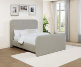 Wren Upholstered Queen Panel Bed Grey | Queen | Grey | 302052Q